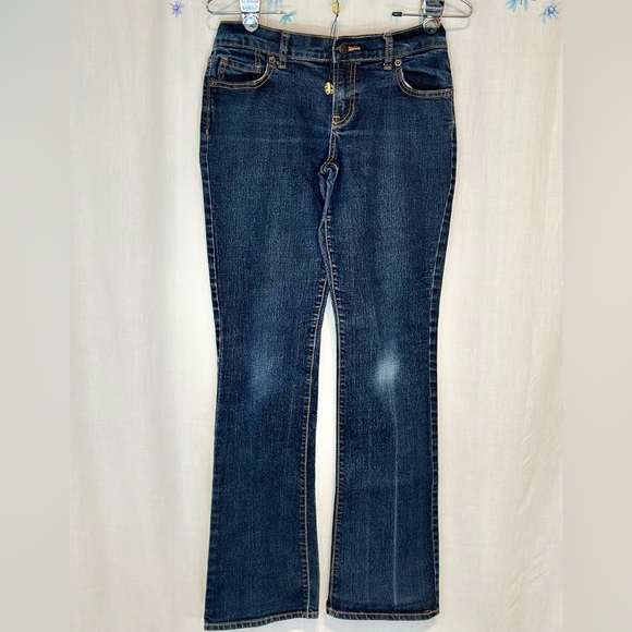 OLD NAVY - Womens Denim Jeans DIVA bootcut Sz 4 - BLUE - Picture 2 of 11